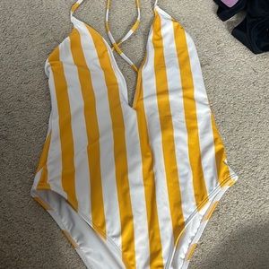 F21 swim one piece